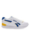 Weiße und blaue Reebok Glide Ripple Clip-Sneaker