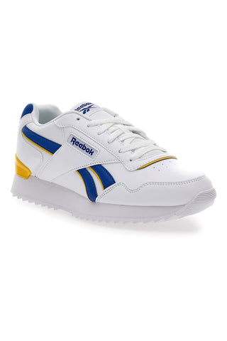 Weiße und blaue Reebok Glide Ripple Clip-Sneaker