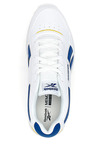 Weiße und blaue Reebok Glide Ripple Clip-Sneaker