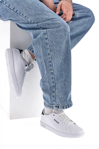 Reebok Court Clean Lässige weiße Herren-Sneaker