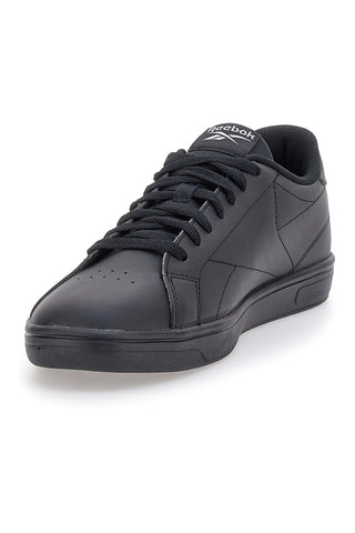 Sneakers Nere Con Logo a Contrasto da Uomo Reebok Court Clean