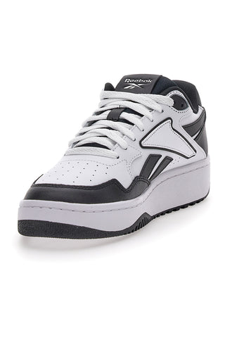 Weiß-schwarze Reebok Art Chill Sneakers