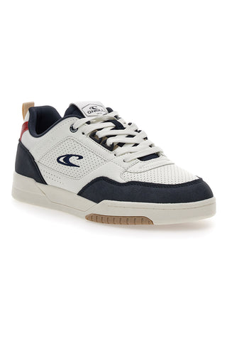 O'Neill Cambria Herren Low Casual Sneakers in Weiß und Schwarz