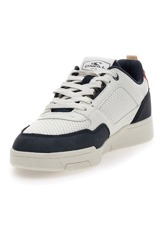 O'Neill Cambria Herren Low Casual Sneakers in Weiß und Schwarz