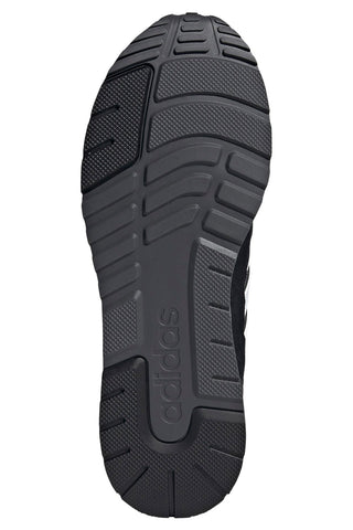 Schwarz-weiße Adidas Run 80s-Sneaker