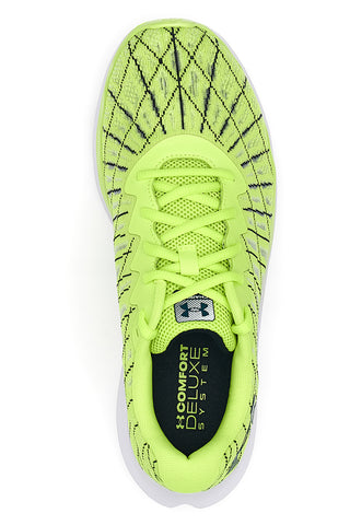 Scarpe da Running Gialle Fluo Under Armour UA Charged Breeze 2