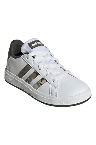 Sneakers Bianche e Mimetiche Adidas Grand Court 2.0 K