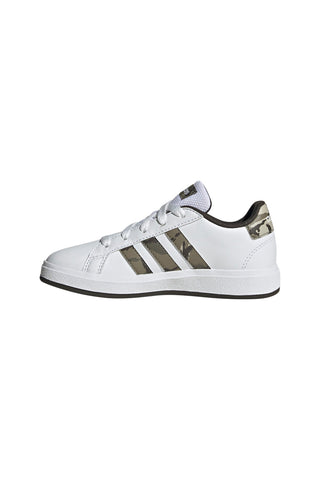 Sneakers Bianche e Mimetiche Adidas Grand Court 2.0 K