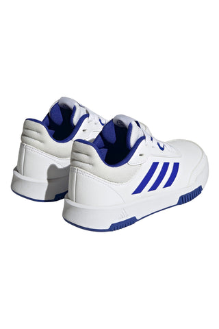 Weiße und blaue Turnschuhe Adidas Tensaur Sport 2.0 Kinder