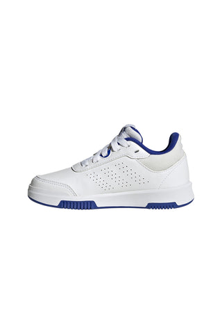 Weiße und blaue Turnschuhe Adidas Tensaur Sport 2.0 Kinder