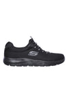 Skechers Summits Schwarze Slip-On-Sneaker