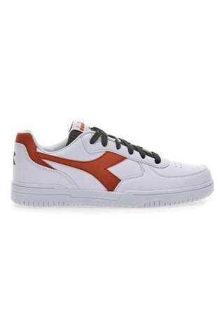 Weiße Diadora Raptor Low Campus-Sneaker