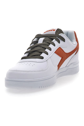 Weiße Diadora Raptor Low Campus-Sneaker