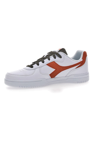 Weiße Diadora Raptor Low Campus-Sneaker