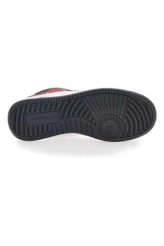 Sneakers Rosse e Bianche Champion Rebound 2 Mid