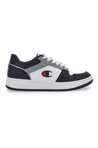 Champion Rebound 2 Low Sneakers in Weiß und Schwarz
