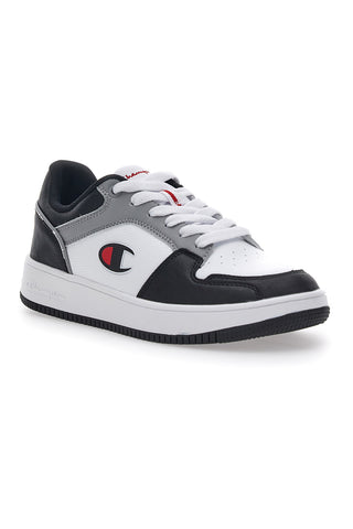 Champion Rebound 2 Low Sneakers in Weiß und Schwarz