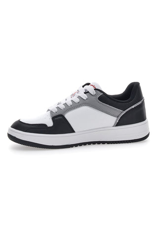 Champion Rebound 2 Low Sneakers in Weiß und Schwarz
