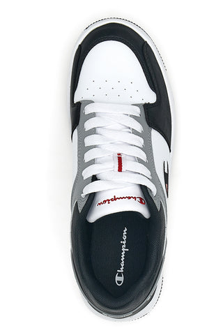 Champion Rebound 2 Low Sneakers in Weiß und Schwarz