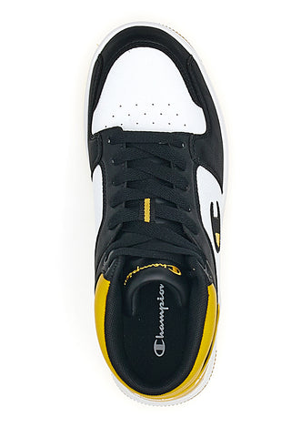 Sneakers Gialle e Bianche Champion Rebound 2 Mid