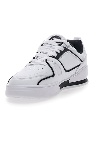 Weiße Sneakers mit Champion 3 Point Low-Schnürsenkeln