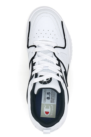 Sneakers Bianche con Lacci Champion 3 Point Low