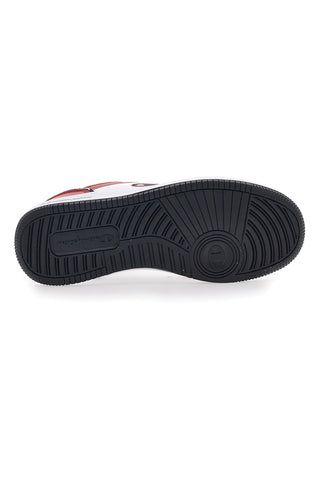 Champion Rebound 2.0 Low rote Sneakers mit Schnürsenkeln