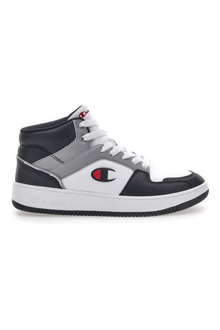 Graue hohe Sneakers mit Schnürsenkeln Champion Rebound 2.0 Mid