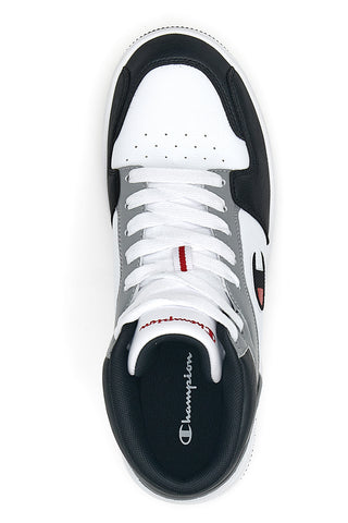 Graue hohe Sneakers mit Schnürsenkeln Champion Rebound 2.0 Mid