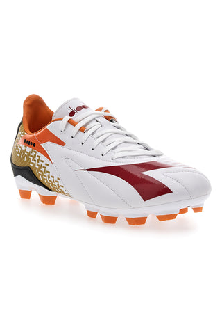 Weiße Fußballschuhe mit farbigen Details DIADORA MAXIMUS ELITE R LPU