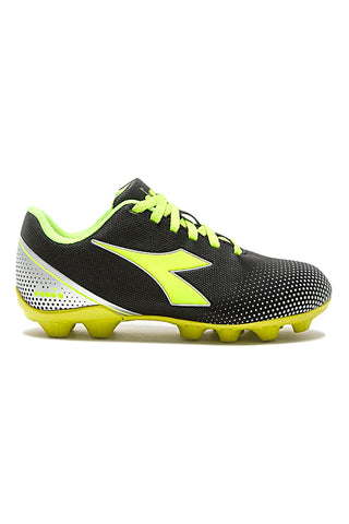 Schwarz-gelbe Fußballschuhe Diadora Pichichi 7 Md Jr