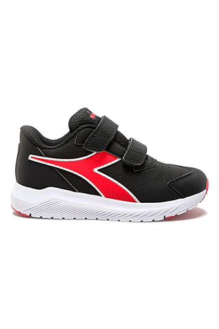 Schwarze Sneakers mit Klettverschluss DIADORA FALCON 4 SL JR V