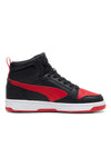 Sneakers Alte Nere e Rosse Puma Rebound V6 mid