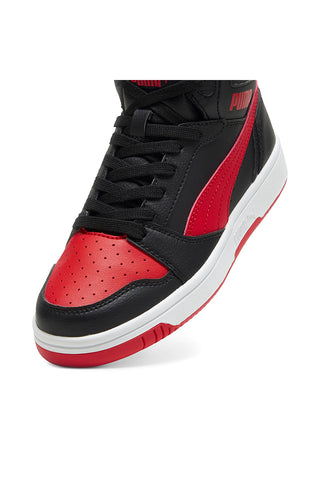 Sneakers Alte Nere e Rosse Puma Rebound V6 mid
