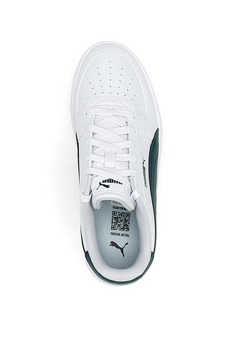 Sneakers Bianche con dettagli verdi Puma Caven 2.0 JR