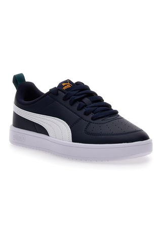 Blaue Sneaker mit weißer Sohle Puma Rickie jr