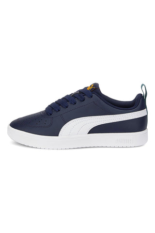 Sneakers blu con suola bianca Puma Rickie jr