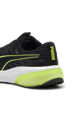 Scarpe da running nere bianche e verde lime Puma Cell Glare Jr