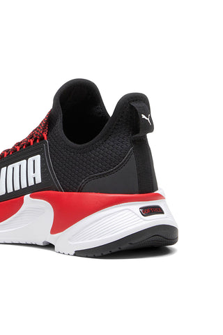 Sneaker slip op nera e rossa soletta in memory foam Puma PREMIER SLIP ON JR