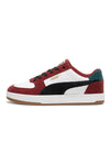 Rot-weiße Sneaker mit Puma Cavern 2.0 Year of Sport-Details