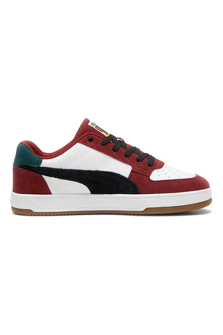 Rot-weiße Sneaker mit Puma Cavern 2.0 Year of Sport-Details