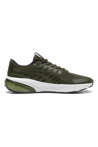 PUMA Cell Glare olivgrüne Laufschuhe