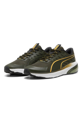 Scarpe da running verde oliva PUMA Cell Glare