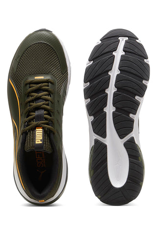 PUMA Cell Glare olivgrüne Laufschuhe