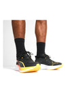 Puma Darter Pro schwarze Laufschuhe mit fluoreszierenden Details