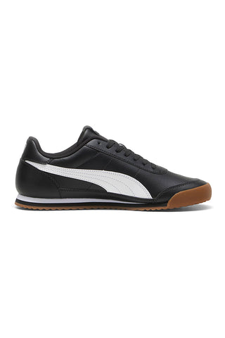 Sneakers nero con bande bianche Puma Turino II