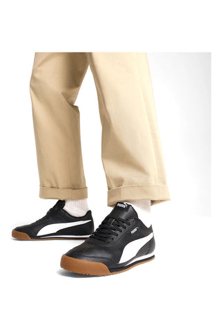 Sneakers nero con bande bianche Puma Turino II