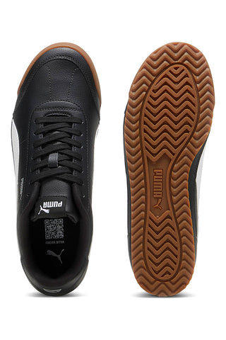 Sneakers nero con bande bianche Puma Turino II