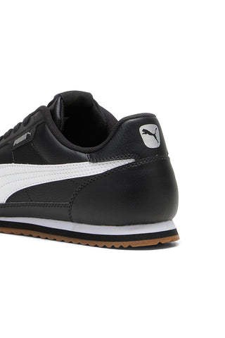 Sneakers nero con bande bianche Puma Turino II