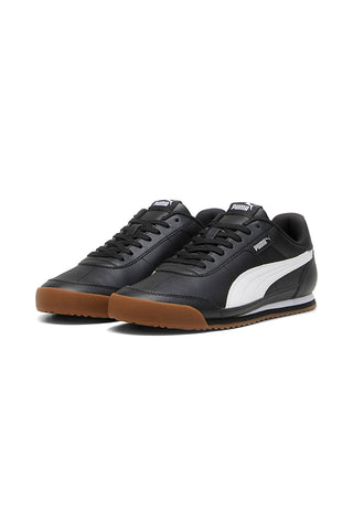 Sneakers nero con bande bianche Puma Turino II